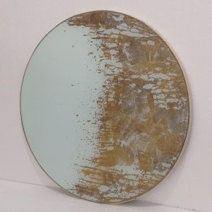 MG 018065 Eglomise Round Mirror