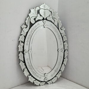 MG 001099 Venetian Mirror Oval Crown