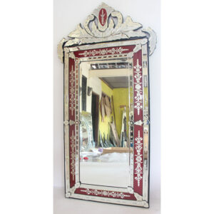 MG 001211 Venetian Mirror Pirus Red