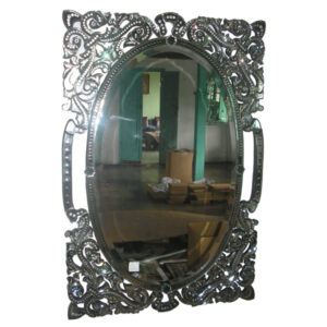 MG 002009 Venetian Batik Oval Mirror