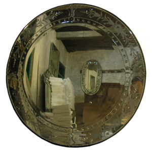 MG 004009 Round Grafir Venetian Mirror