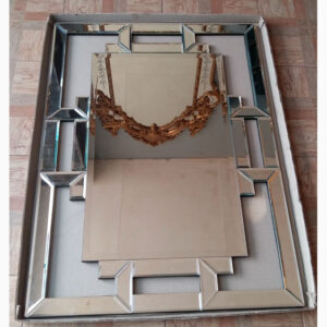 MG 004083 Art Deco Wall Mirror Beveled