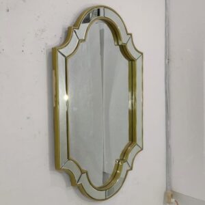MG 004158 Modern Wall Mirror Gold Paint Frame