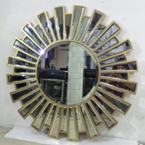 MG 004614 Modern Wall Mirror Gold