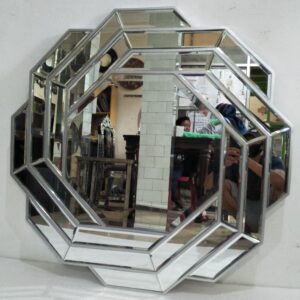 MG 004616 Wall Mirror Octagonal Silver