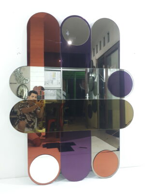 MG 004649 Color Full Wall Mirror Decorative