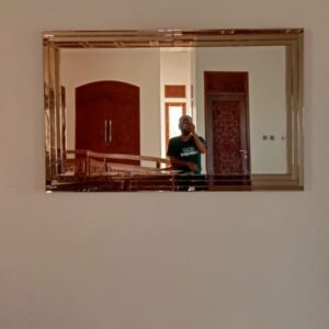 MG 004666 Diamond Shaped Beveled Mirror Tiles