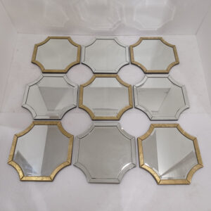 MG 004674 Modern Mirror Gold Frame Silver