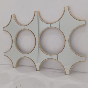 MG 004687 Circle Wall Mirror Gold Decorative