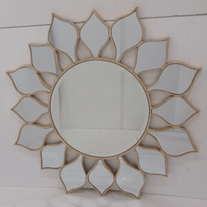 MG 004688 Sunburn Wall Mirror Round Beaded