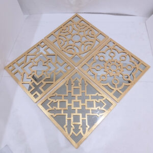 MG 004689 Wall Mirror Decorative Square Gold