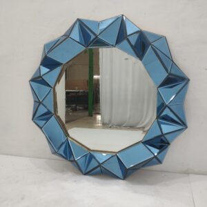 MG 004714 Blue 3D Wall Mirror