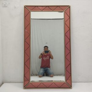 MG 004725 Rectangular Wall Mirror Red