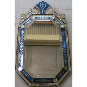 MG 005011 Venetian Octagonal Blue Mirror