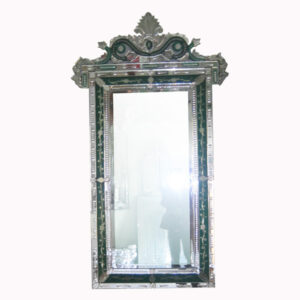 MG 005053 Venetian Rectangular Green Mirror