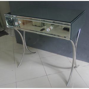 MG 006029 Stainless Leg Mirror Furniture Console