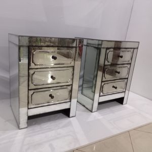 MG 006100 Nakas Antique Mirror 3 Drawers