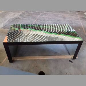 MG 006206 Mirrored Coffe Table