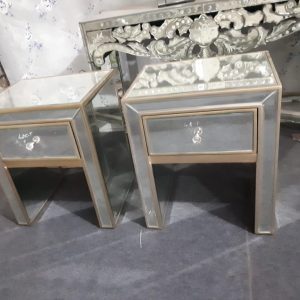 MG 006224 Goldleaft Bedside Table Mirror