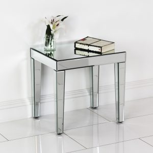 MG 006247 Venetian Mirrored Medium Side Table