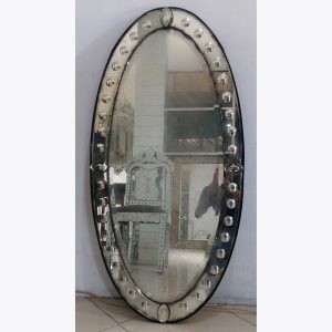 MG 014042 Antique Mirror Oval Bubble