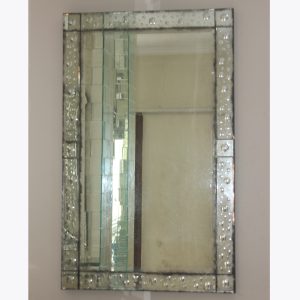 MG 014053 Antique Mirror Rectangle Bubble