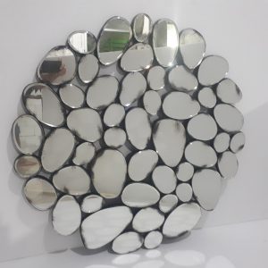 MG 014057 Bubble Antique Round Mirror