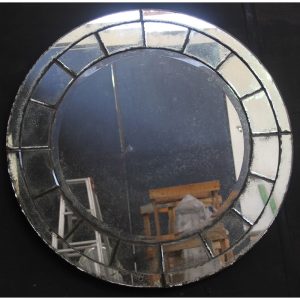 MG 014115 Antique Mirror Round