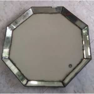 MG 014127 Antique Wall Mirror Octagonal