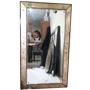 MG 018036 Vere Eglomise Rectangular Mirror