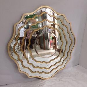 MG 018059 Gold Leaf Mirror