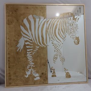 MG 018066 Eglomise Motif Zebra