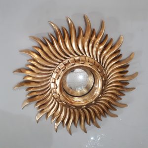 MG 030044 Sunburn Mirror Silver Antique Convex 20 ex60cm (3)