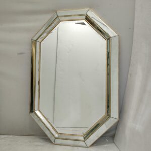 MG 004661 Modern Wall Mirror Octagonal List Gold
