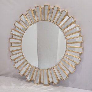 MG 004683 Large Sunburn Wall Mirror Gold