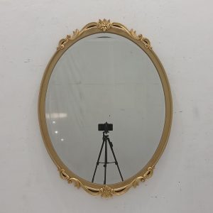 MG 030101 Wooden Wall Mirror Goldleaf Uk 100 cm x 75 cm (1)