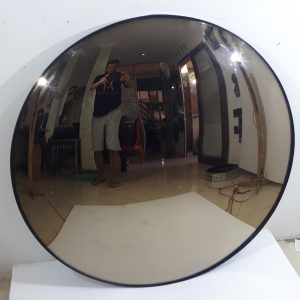 MG 050040 Convex Brown Silver with Metal Black Frame (1)