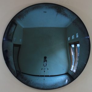 MG 050075 Blue Antique Convex with Brass Antique 90cm (2)