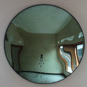 MG 050080 Convex Green Antique Dot Tosca with Brass Antique (2)