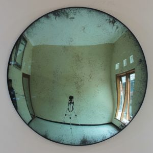 MG 050082 Green Antique Convex with brass antique 90cm (1)