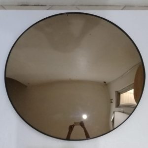 MG 050089 Convex Brown Silver with black frame Metal (1)