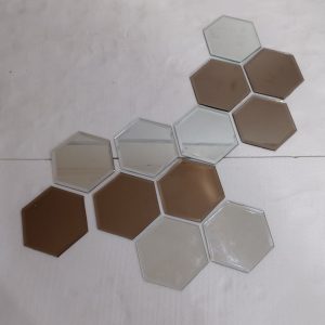 MG 065025 Octagonal bevel Cermin Dinding Hexagonal Uk 20x20 cm (1)
