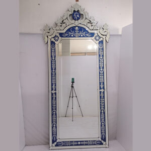 MG 080004 Venetian Mirror Large Blue