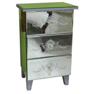 MG 006067 Bed Table 3 Drawer